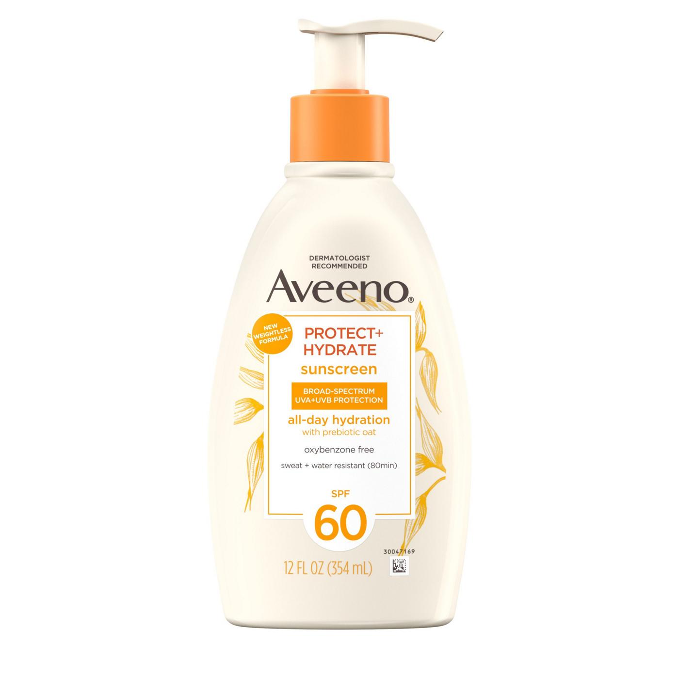 Aveeno Protect + Hydrate Sunscreen SPF 60; image 1 of 7