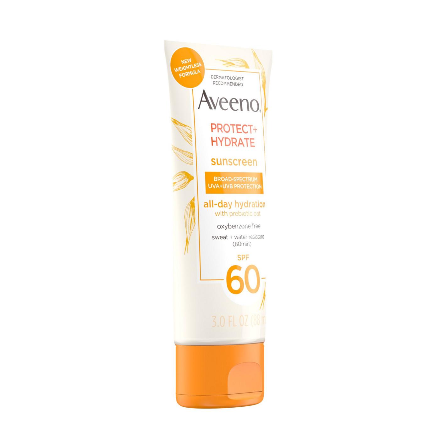 Aveeno Protect + Hydrate Sunscreen SPF 60; image 2 of 7