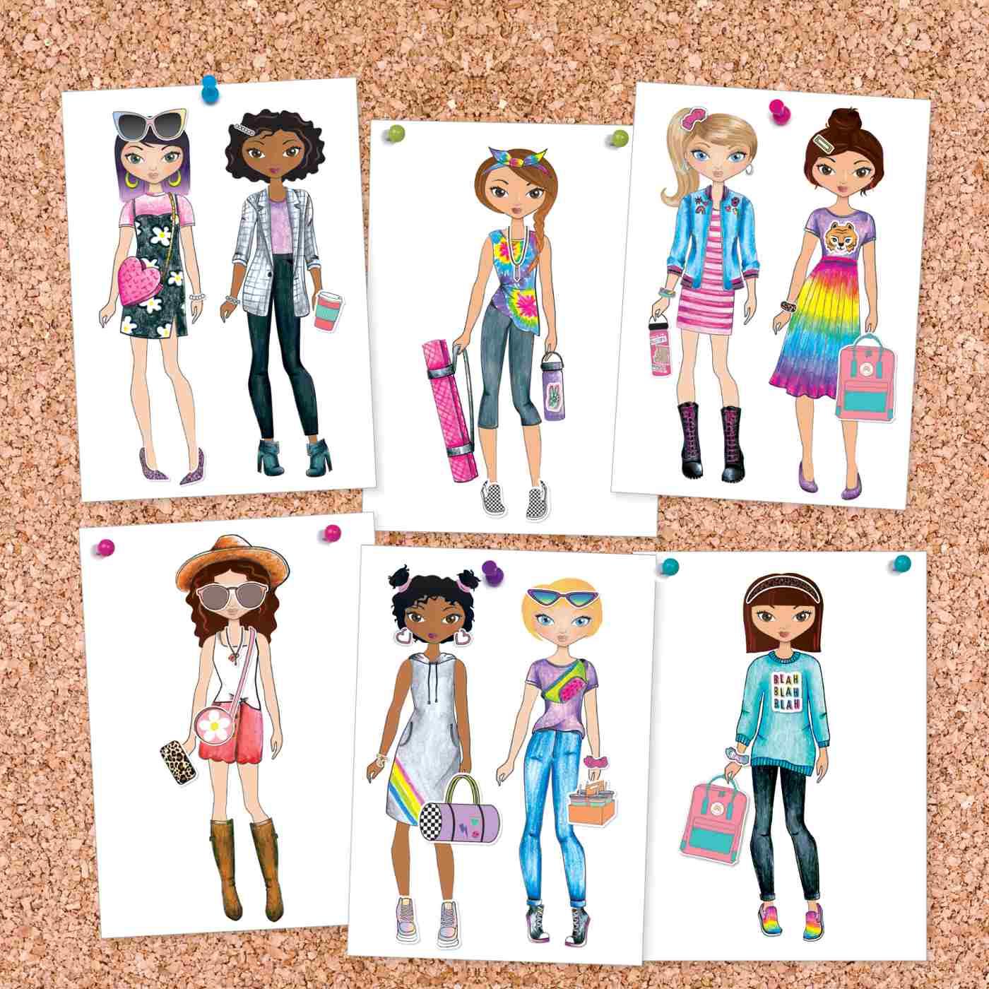Fashion Angels Fashion Design Light Up Sketch Pad Shop Kits at HEB