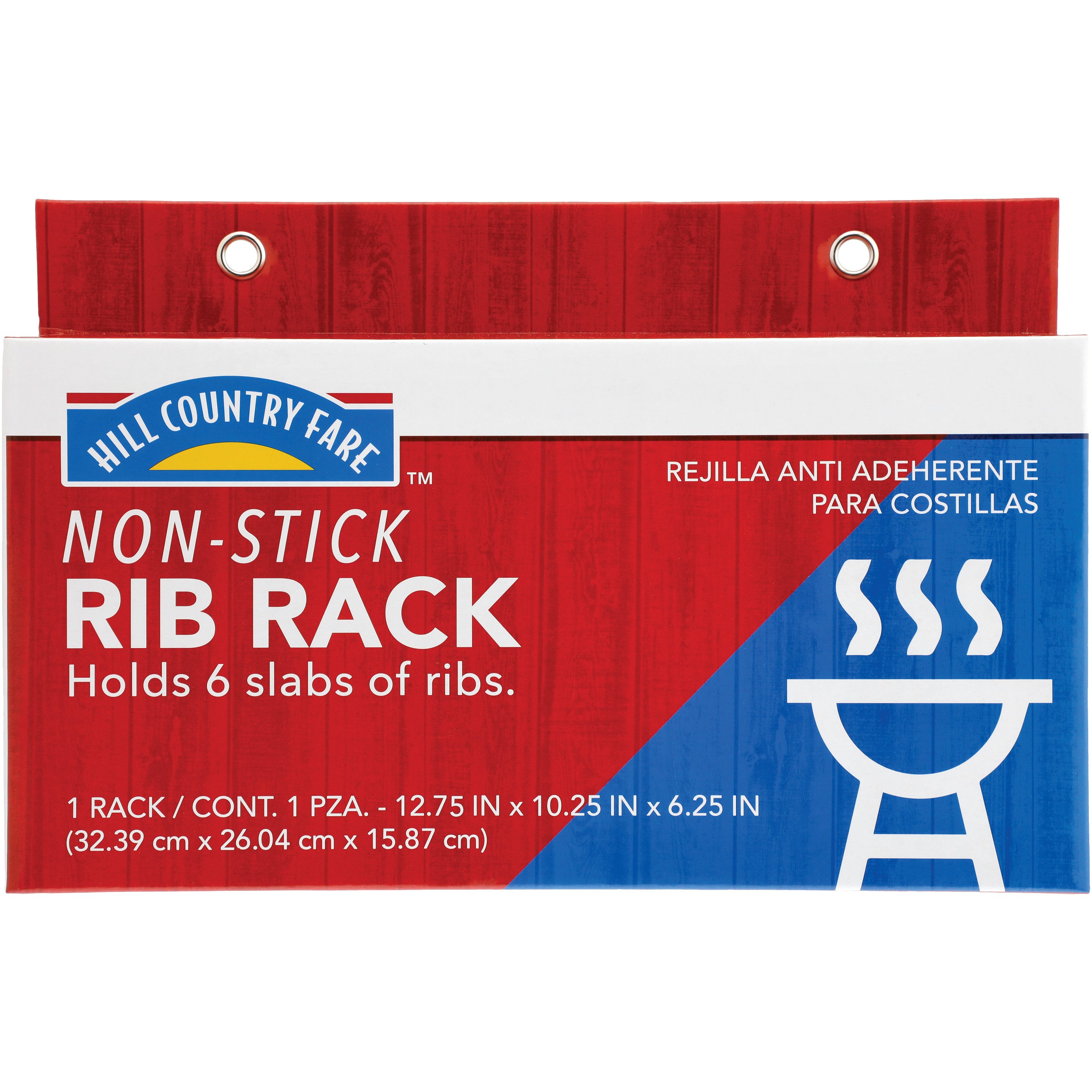 Hill Country Fare Non-Stick BBQ Rib Rack - Shop Grill accessories at H-E-B