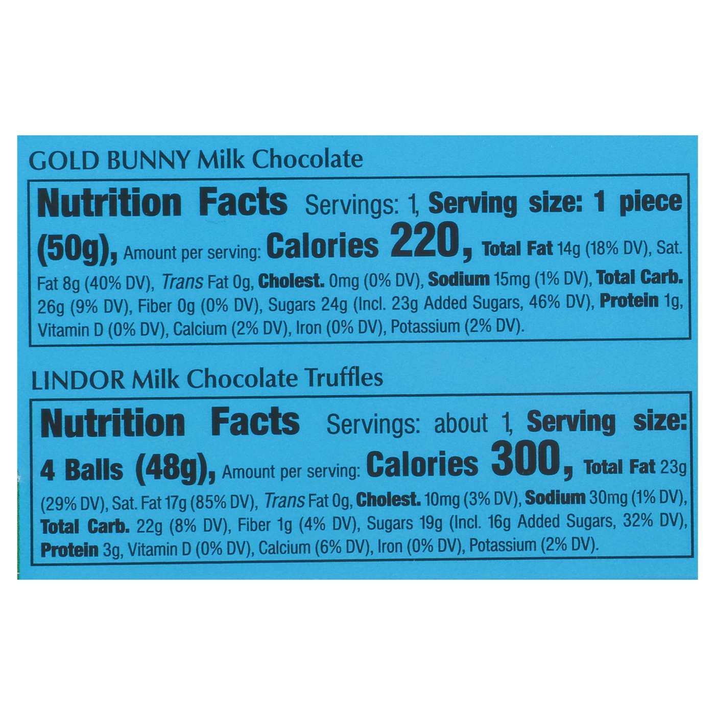 Lindt Milk Chocolate Truffles & Gold Bunny Easter Tractor Gift Box; image 2 of 2