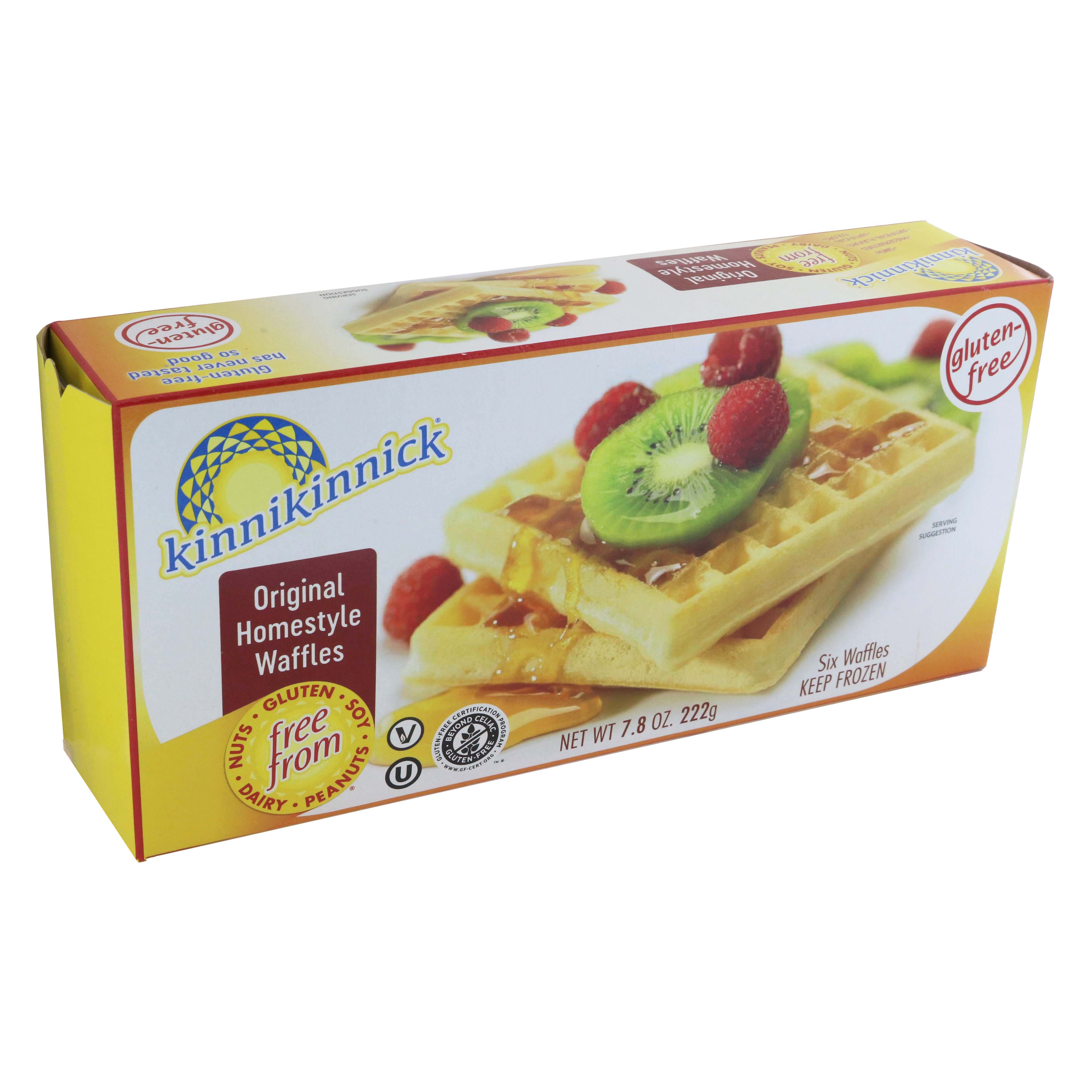 Kinnikinnick Original Homestyle Waffles Shop Entrees & Sides at HEB