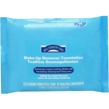 Hill Country Fare Make-Up Remover Towelettes, 25 ct