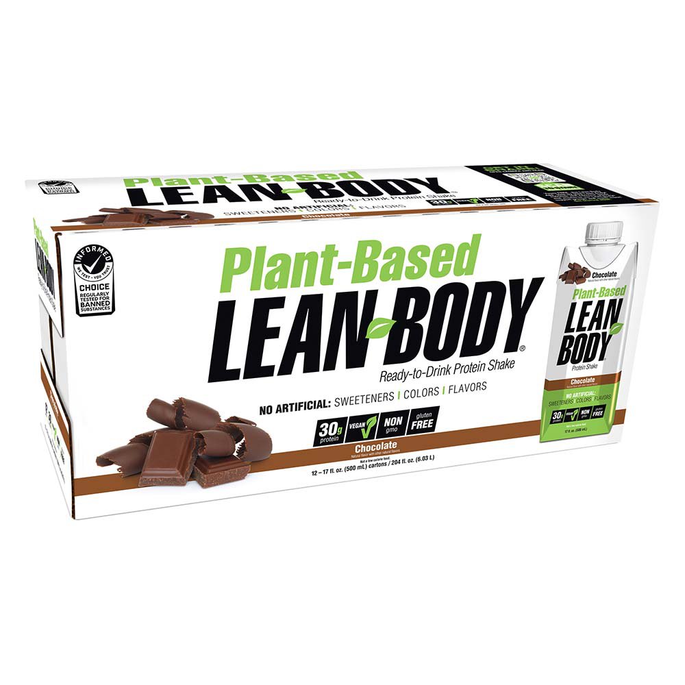 Labrada Lean Body Plant Based Protein Shake Chocolate 12 pk Shop Diet & Fitness at HEB