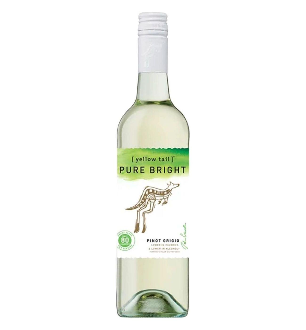 Yellow Tail Pure Bright Pinot Grigio White Wine; image 1 of 3