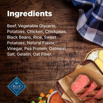 Blue Buffalo Nudges Homestyle Dog Treats - Beef & Rice, 16 oz