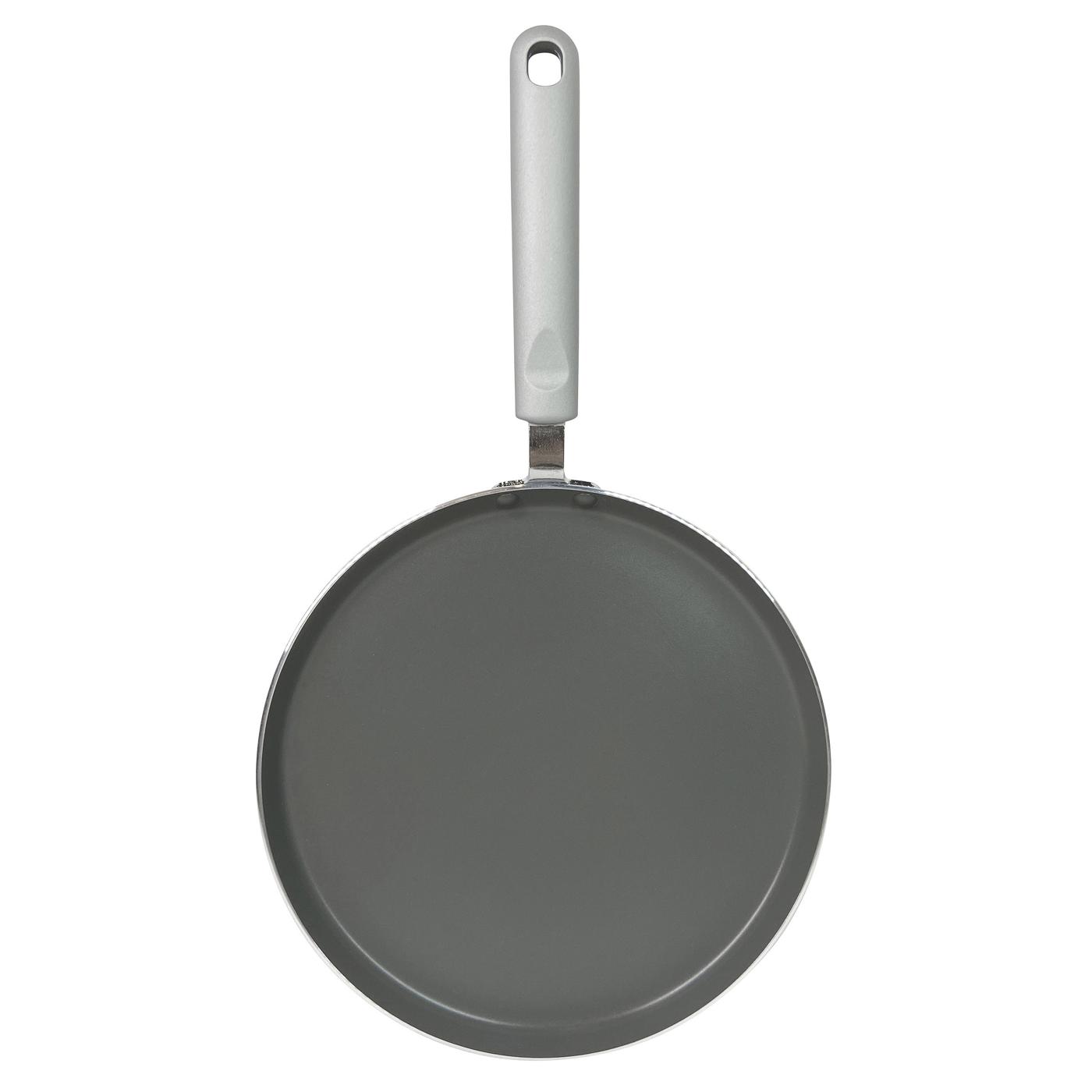 Victoria Non-Stick Silver Metallic Comal Griddle; image 3 of 3