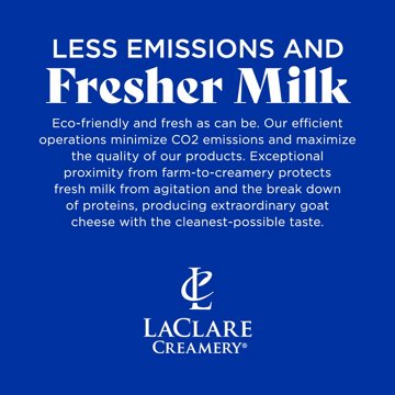 LaClare Creamery Original Goat Cheese Log