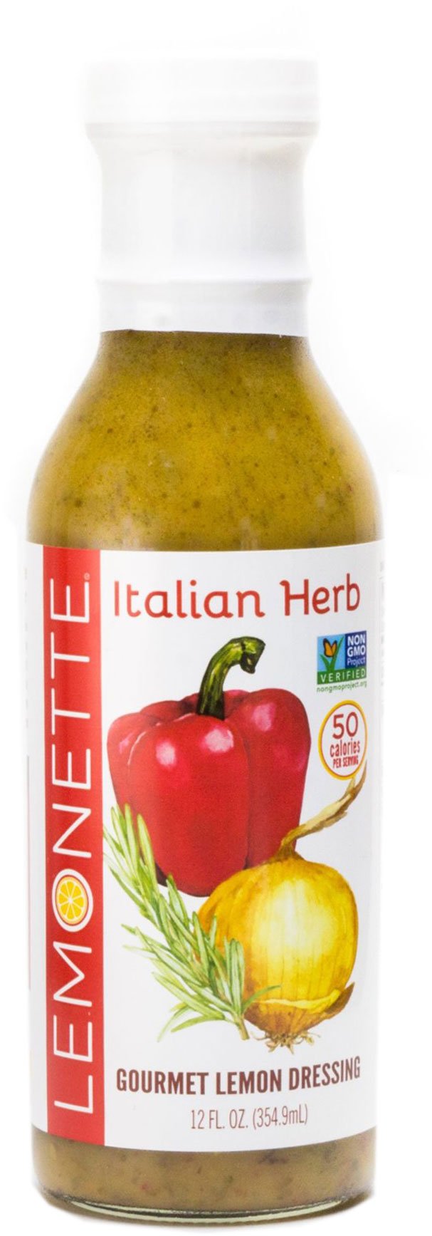 Lemonette Italian Herb Lemon Salad Dressing, 12 oz | Central Market ...