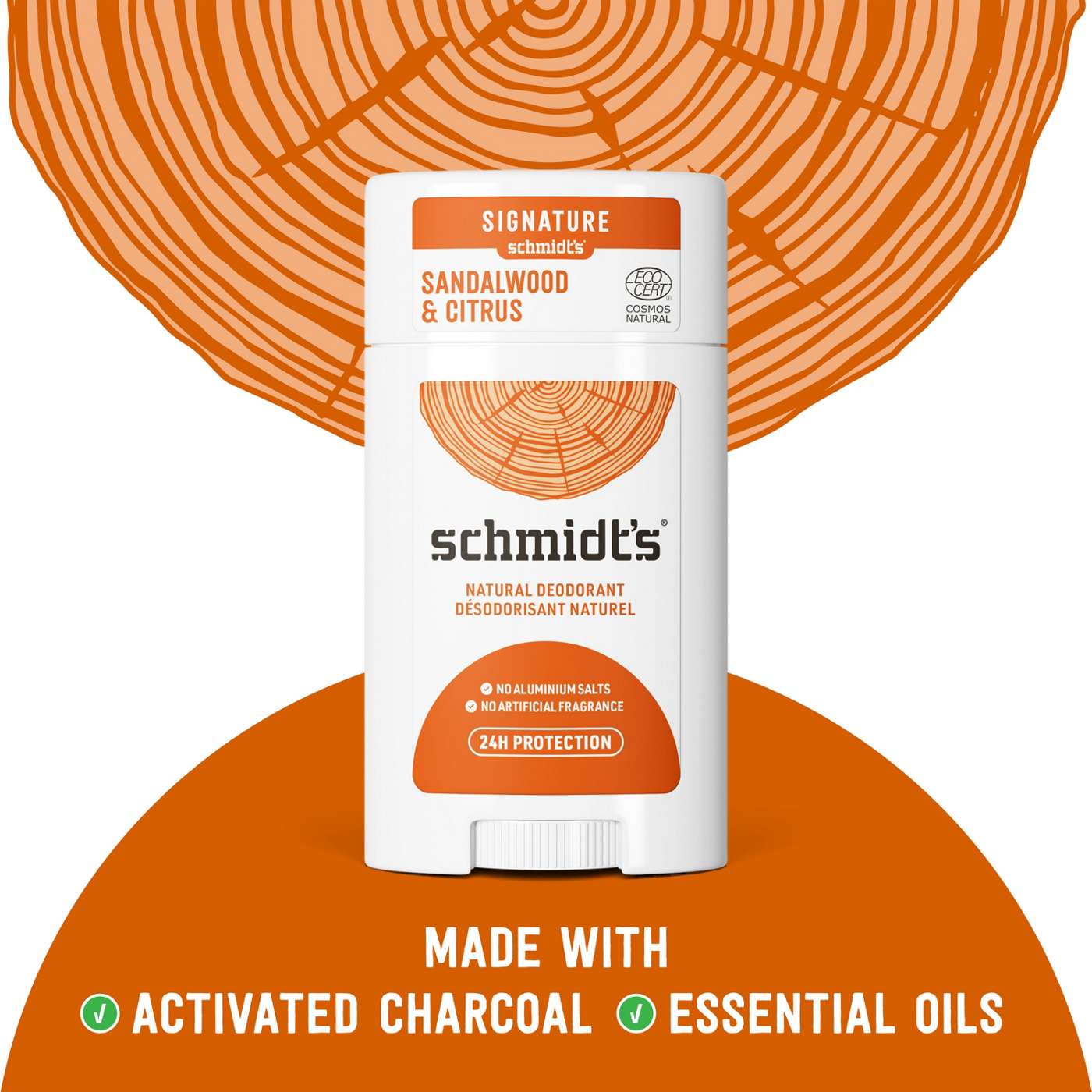 Schmidt's Aluminum Free Natural Deodorant - Sandalwood & Citrus; image 6 of 6