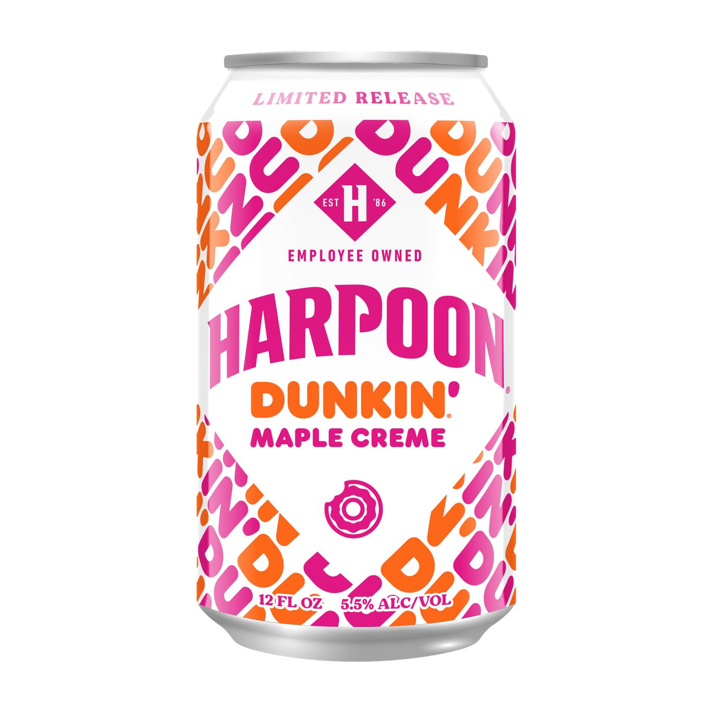 Harpoon Dunkin' Dozen Variety Pack Beer 12 oz Cans; image 2 of 5