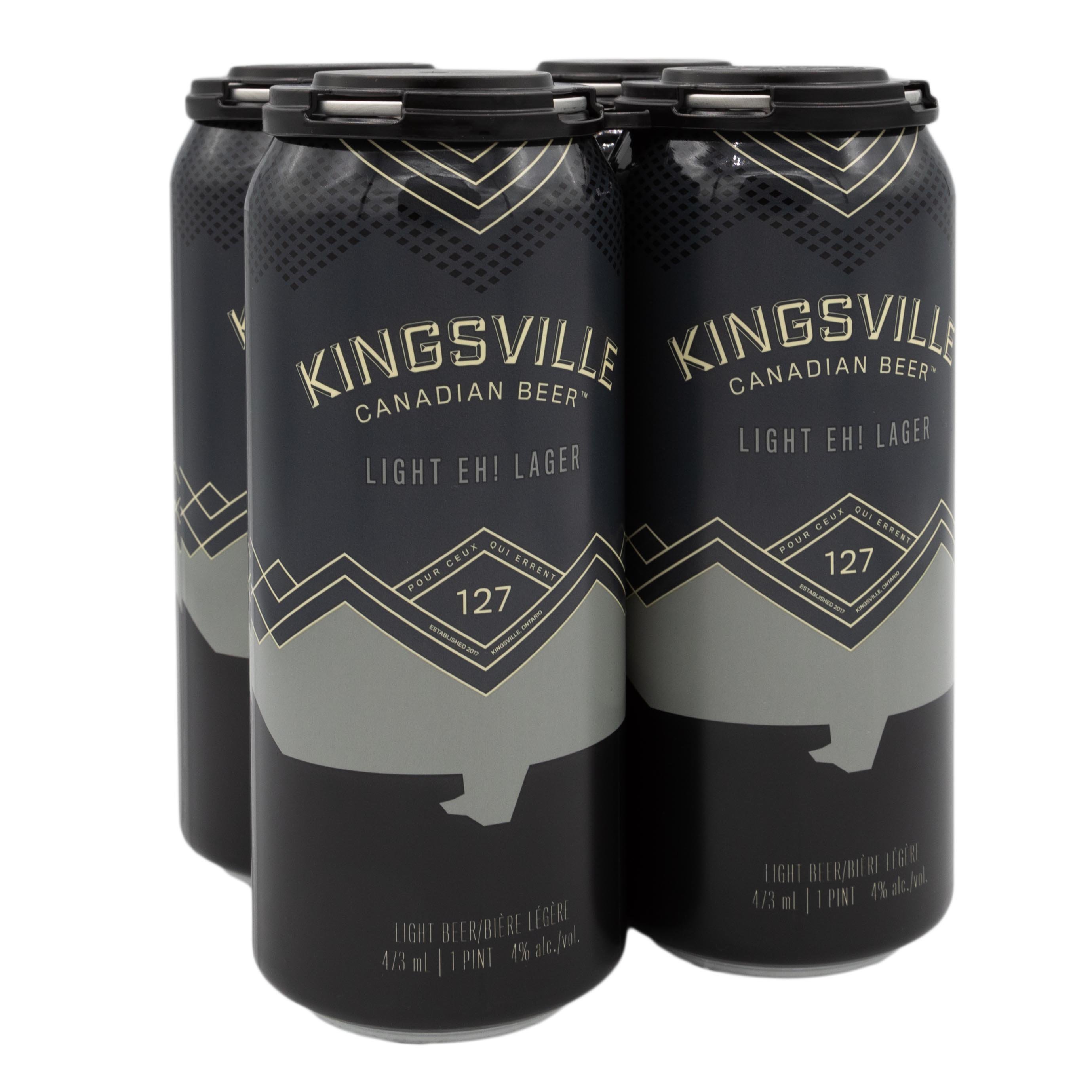 Kingsville Light Eh! Lager 16 oz Cans Shop Beer at HEB