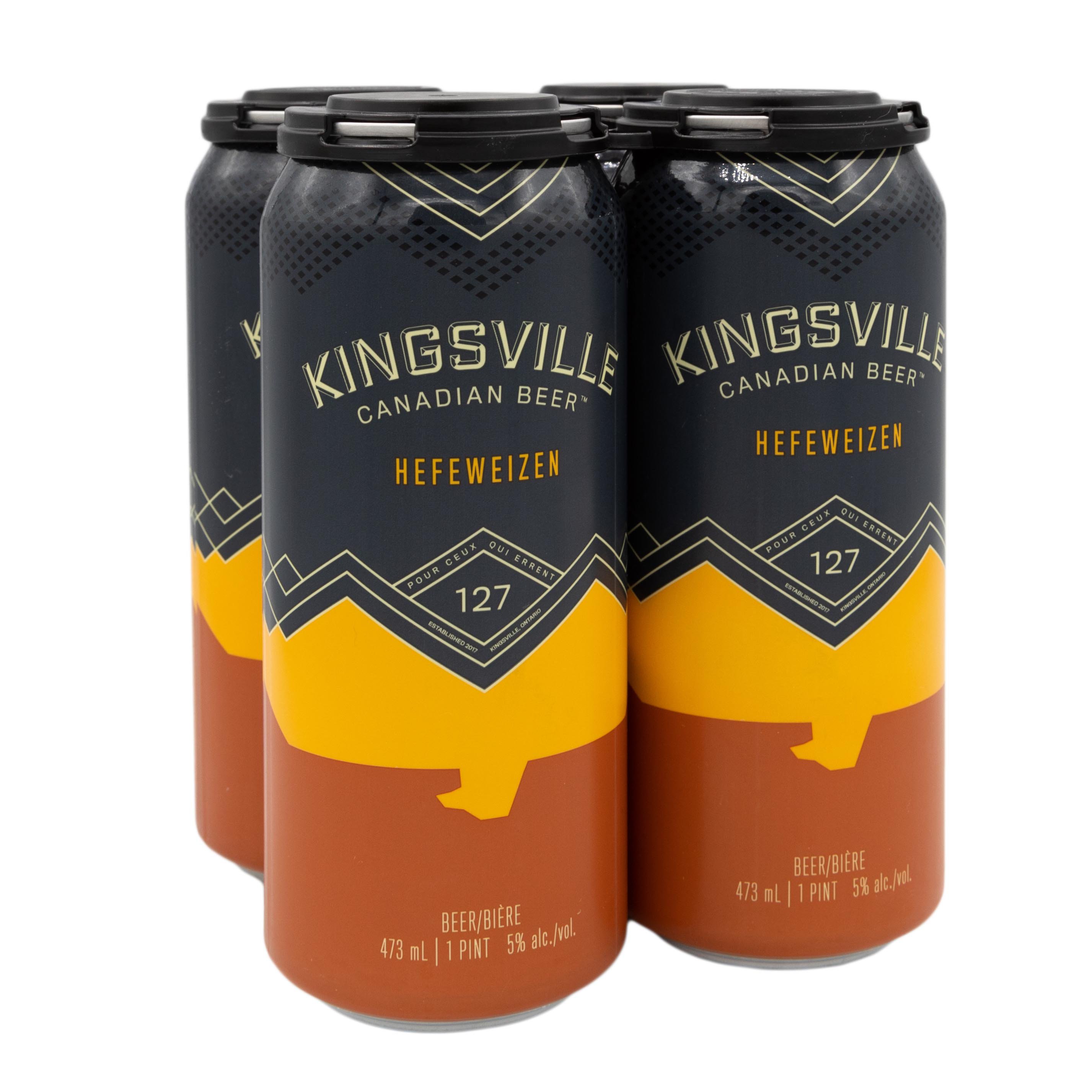 Kingsville Hefeweizen Beer 16 oz Cans Shop Beer at HEB