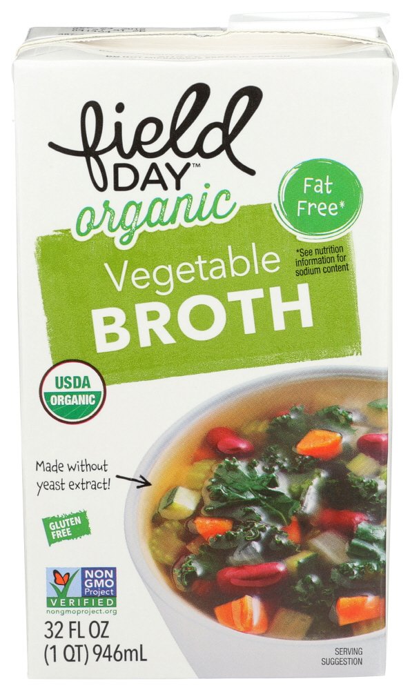 Field Day Organic Vegetable Broth - Shop at H-E-B