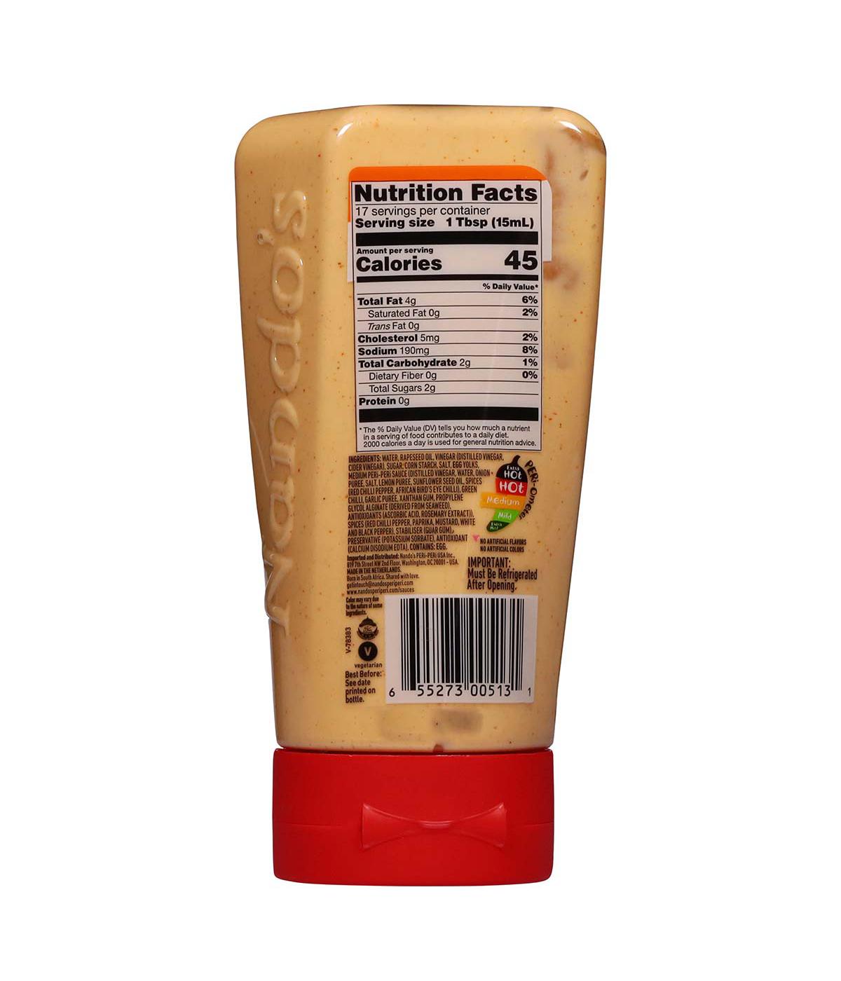 Nando's Perinaise Tangy & Spicy Mayo; image 2 of 2