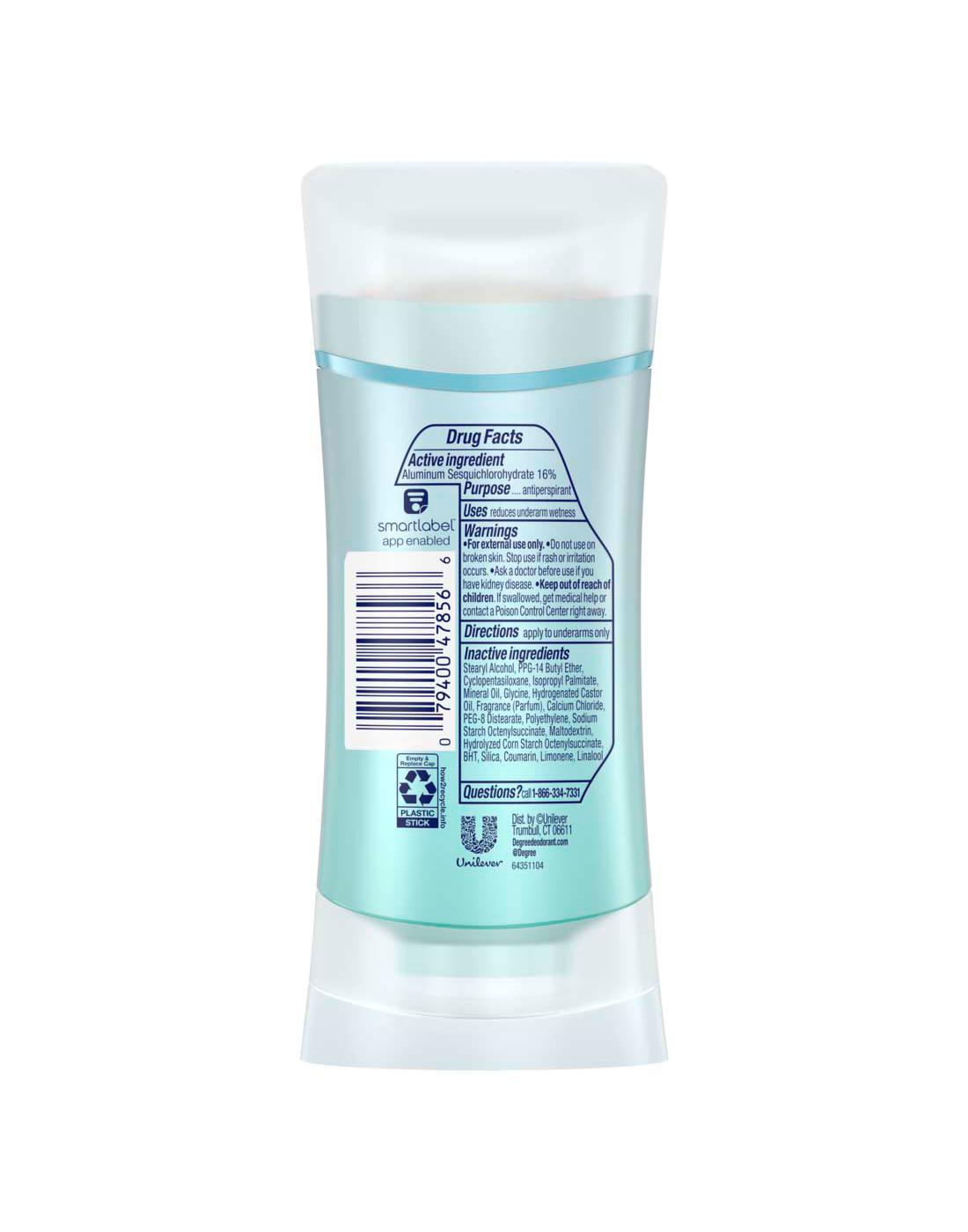 Degree 72 Hr Advanced Antiperspirant Deodorant - Coconut & Hibiscus; image 3 of 4