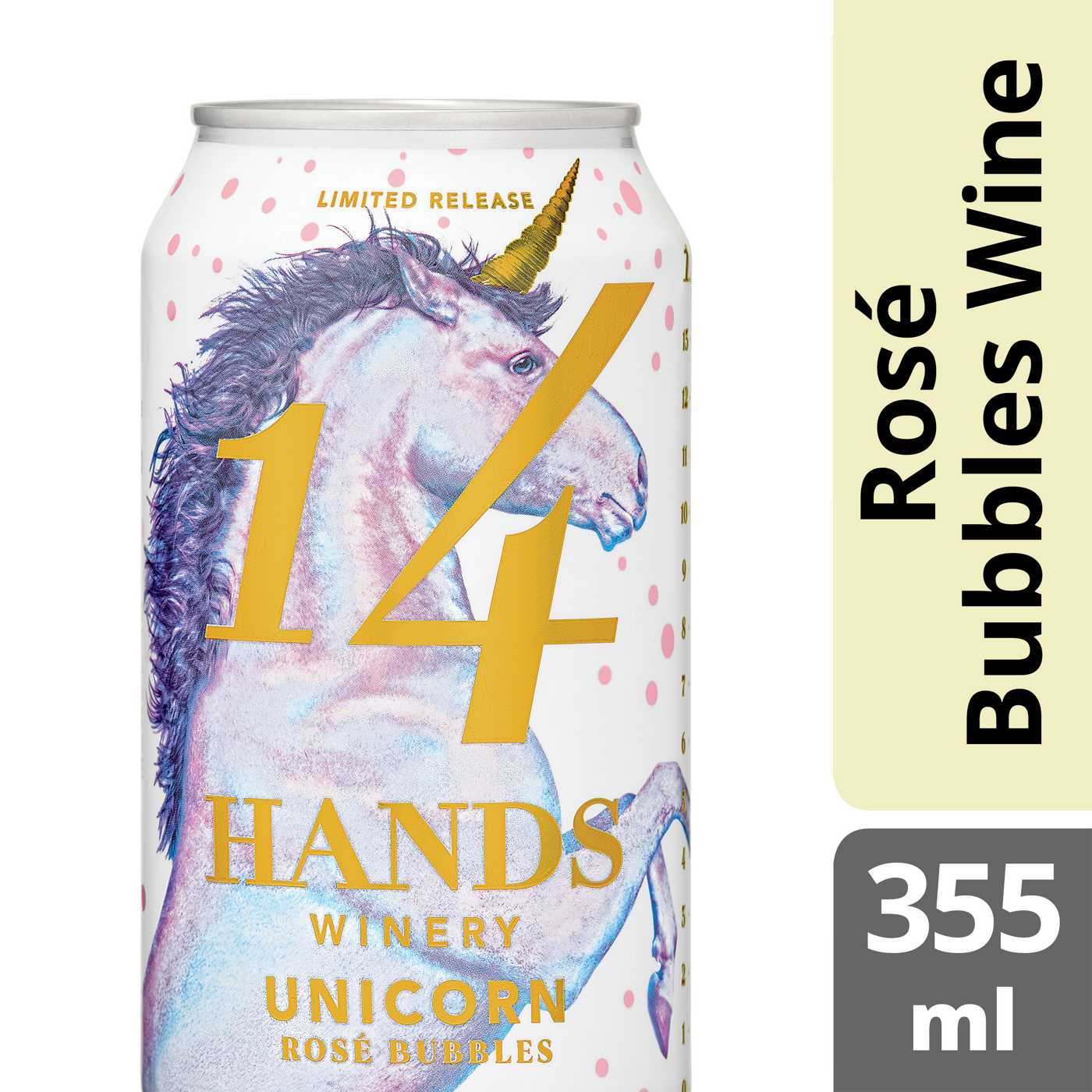 14 Hands Unicorn Rose Bubbles Rose Sparkling Wine; image 2 of 5