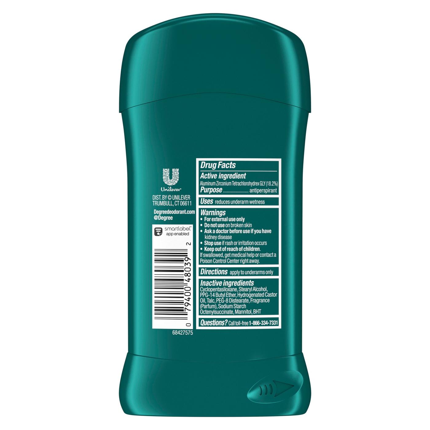 Degree Men 48 Hr Antiperspirant Deodorant - Wild Woods; image 2 of 3