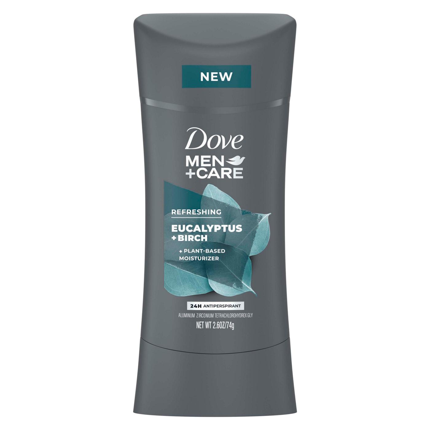 Dove Men+Care Eucalyptus + Birch Antiperspirant Deodorant; image 1 of 3