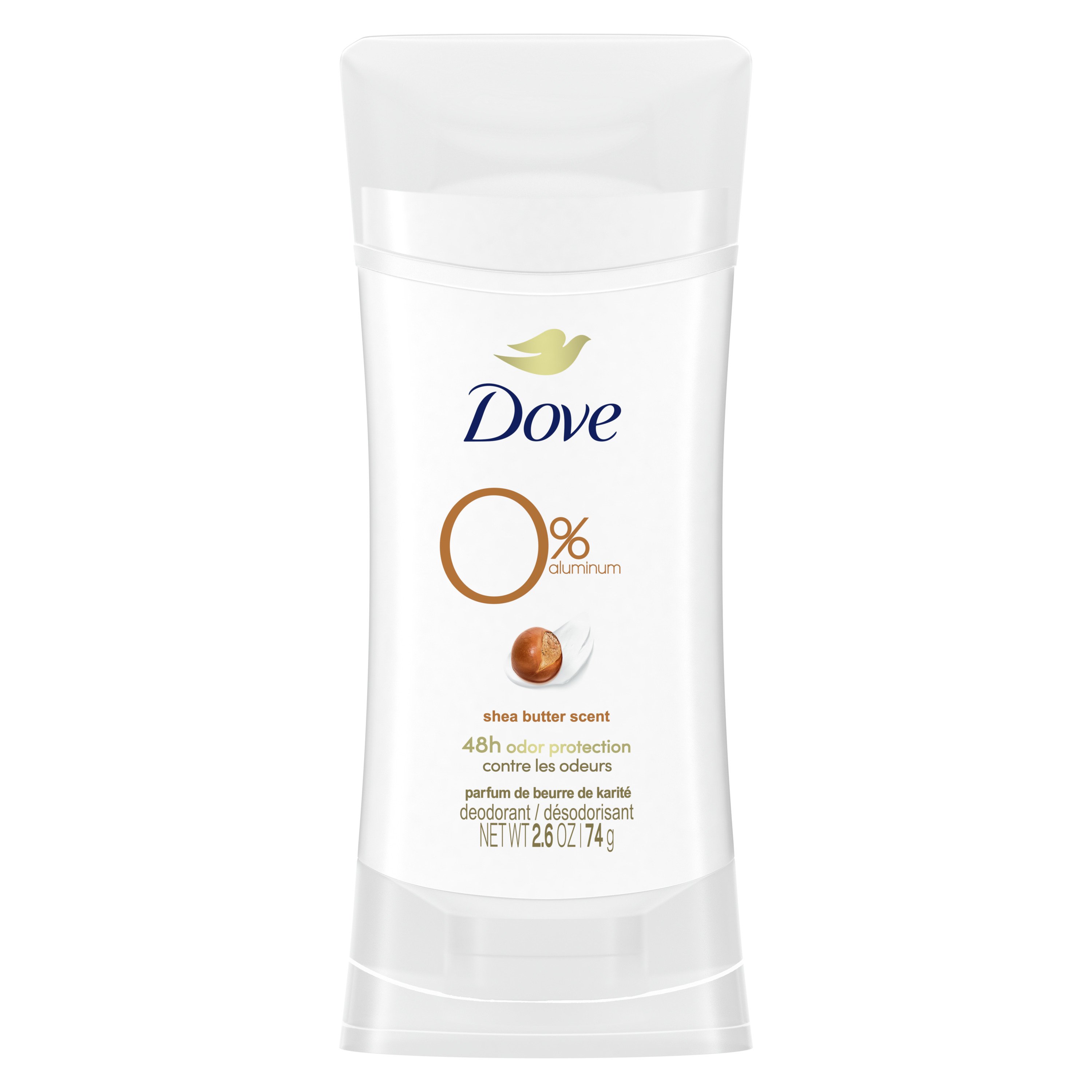 Dove 0 Aluminum Shea Butter Deodorant Stick Shop Bath & Skin Care at