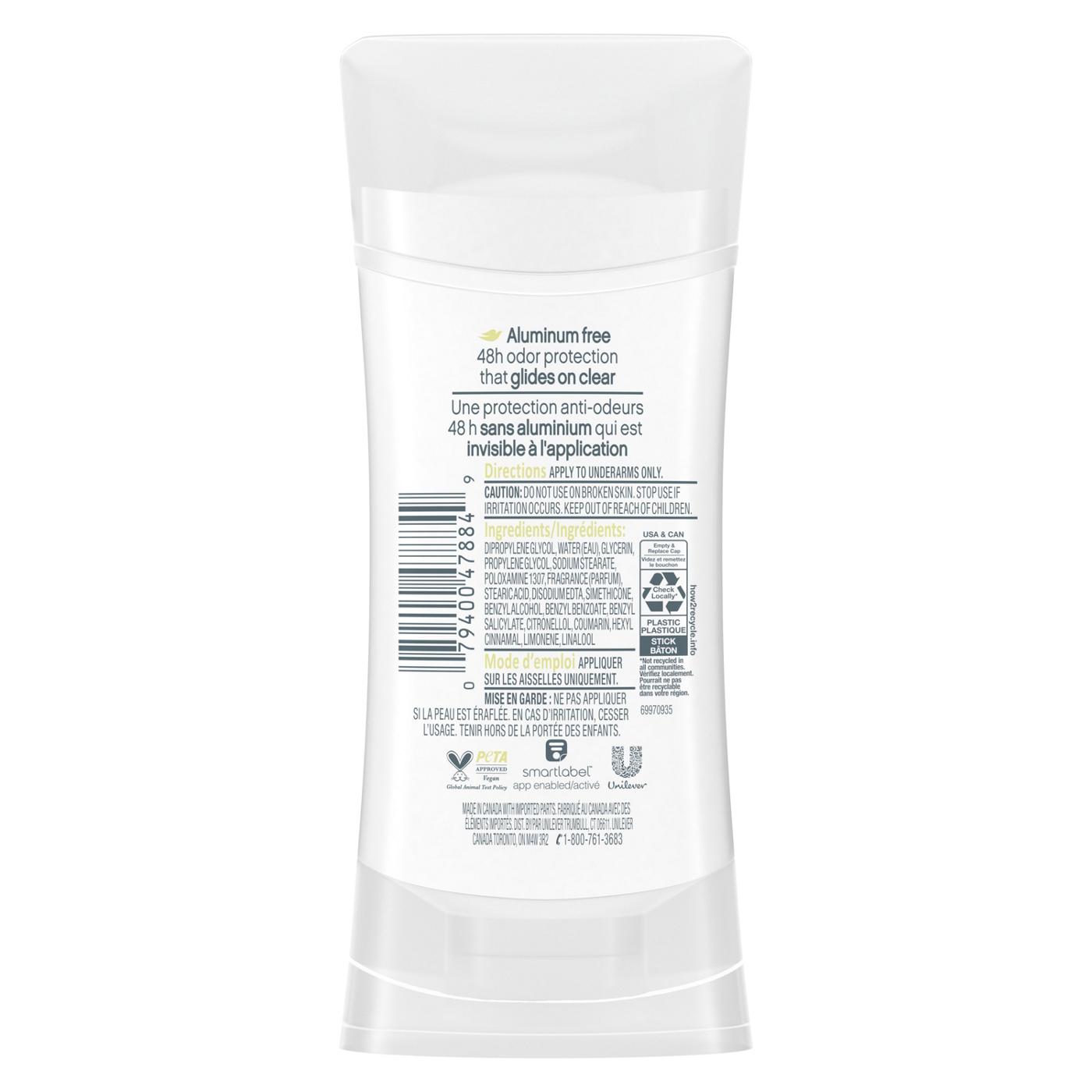 Dove 0% Aluminum Deodorant - Shea Butter; image 5 of 6