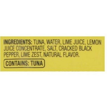 H-E-B Wild Caught Seasoned Chunk Light Tuna Pouch - Limón Pepper, 2.5 oz