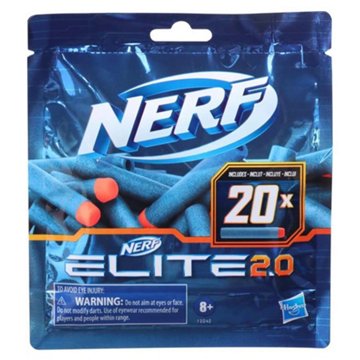 Nerf Elite 2.0 Dart Refills, 20 ct