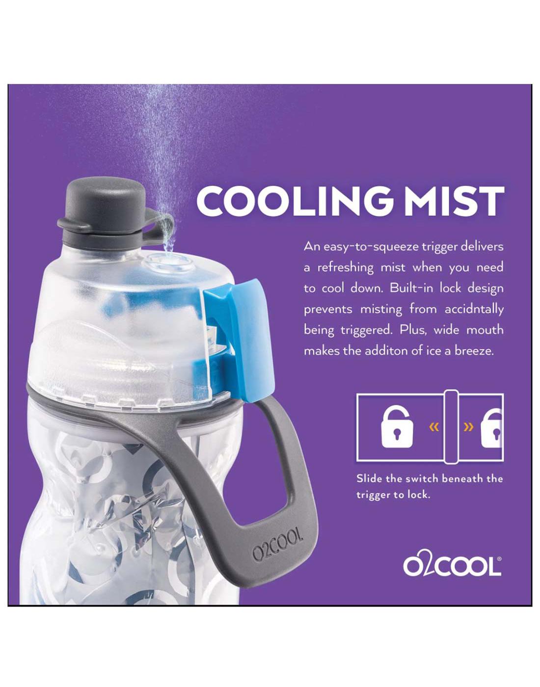 O2Cool Basketball Elite Mist N' Sip Water Bottle Shop Travel & ToGo
