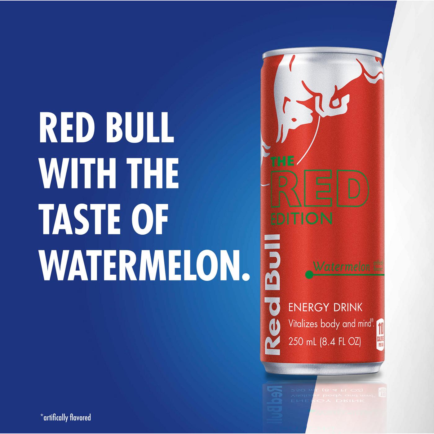 Red Bull The Red Edition Watermelon Energy Drink; image 6 of 7