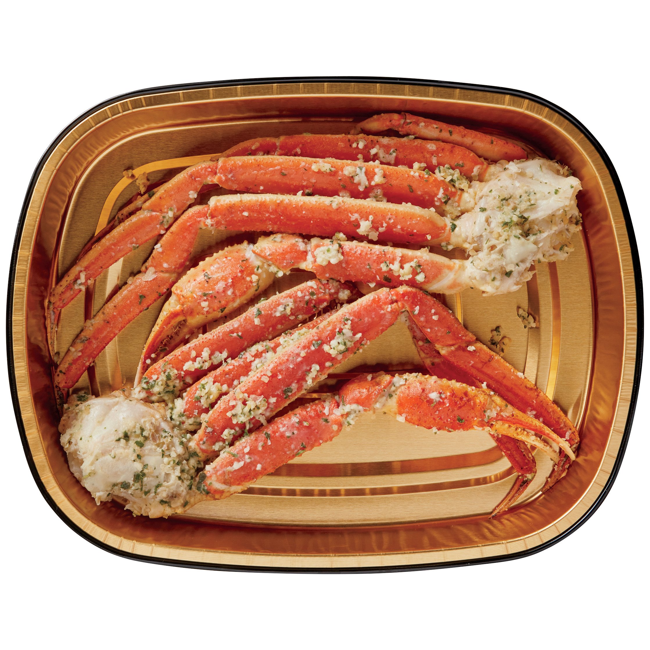Bayou Boil House by H-E-B Cooked Snow Crab Leg Clusters - Garlic