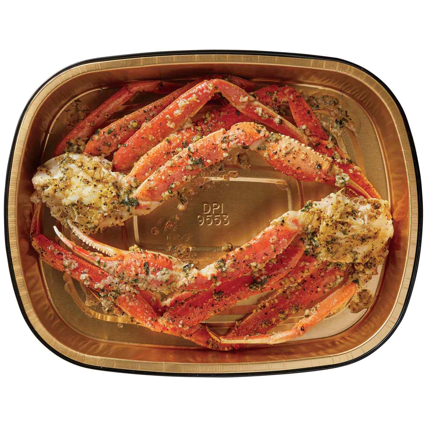 Bayou Boil House by H-E-B Cooked Snow Crab Leg Clusters - Lemon Pepper