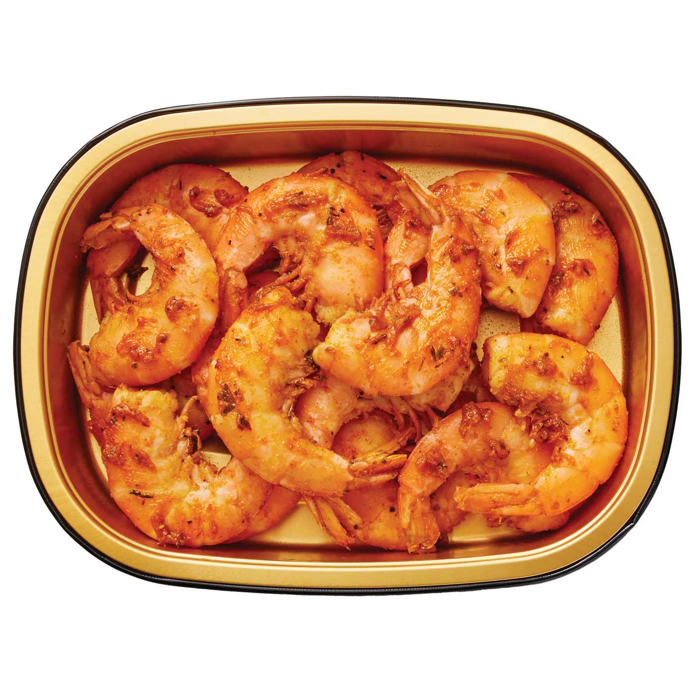 Bayou Boil House by H-E-B Creole-Seasoned Extra Jumbo Gulf Cooked Shrimp – Cajun Butter; image 1 of 4