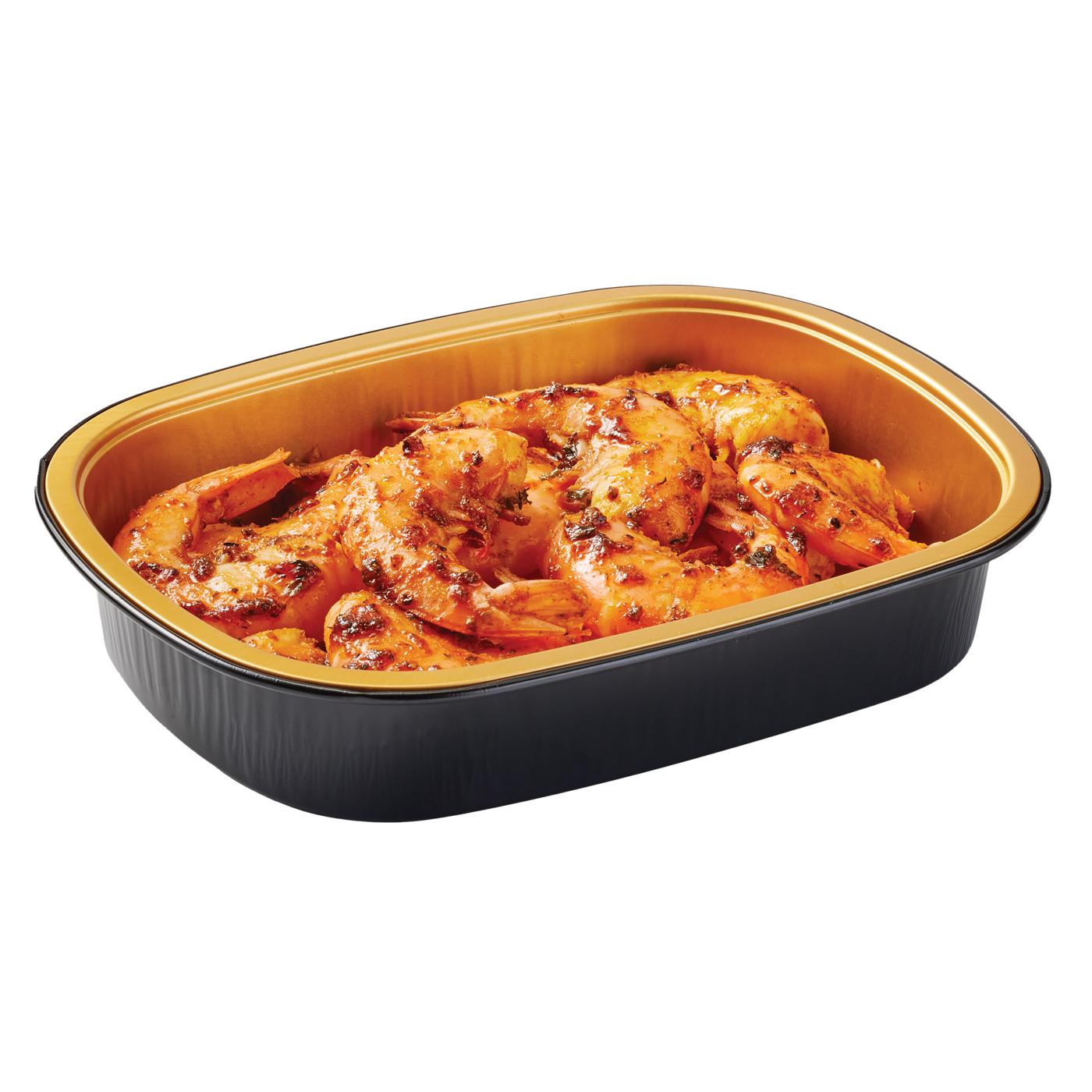 Bayou Boil House by H-E-B Creole-Seasoned Extra Jumbo Gulf Cooked Shrimp – Cajun Butter; image 4 of 4