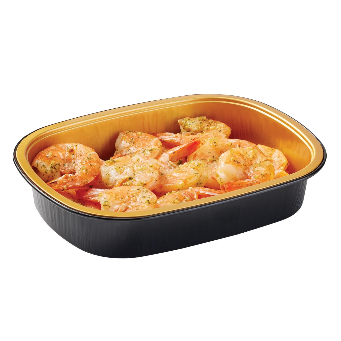 Bayou Boil House by H-E-B Creole-Seasoned Extra Jumbo White Cooked Shrimp – Garlic Butter; image 3 of 4