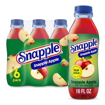 Snapple Apple Juice Drink 6 pk Bottles