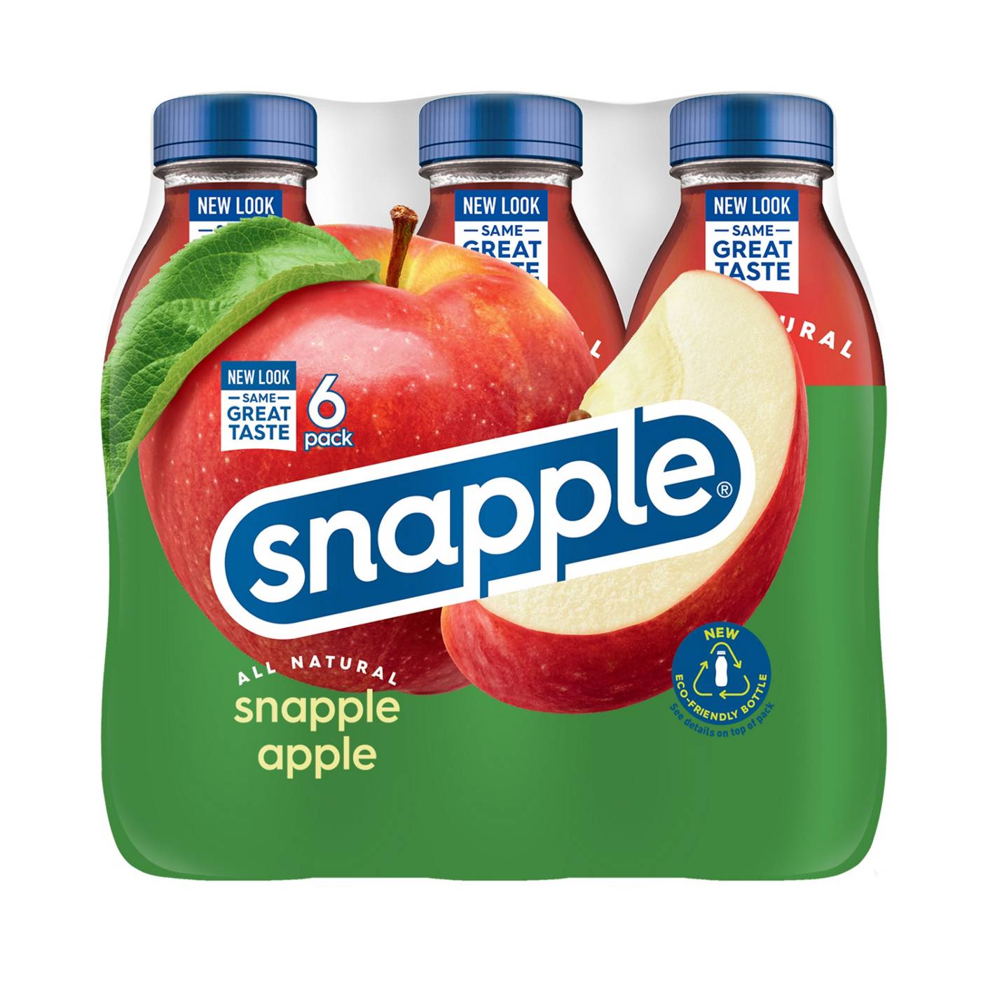 Snapple Apple Fruit Drink 12 oz Bottles; image 4 of 5