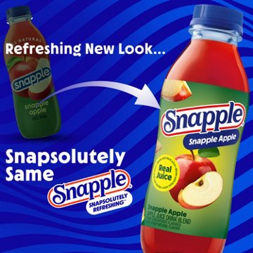 Snapple Apple Juice Drink 6 pk Bottles