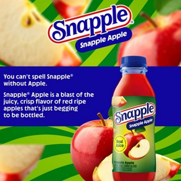 Snapple Apple Juice Drink 6 pk Bottles