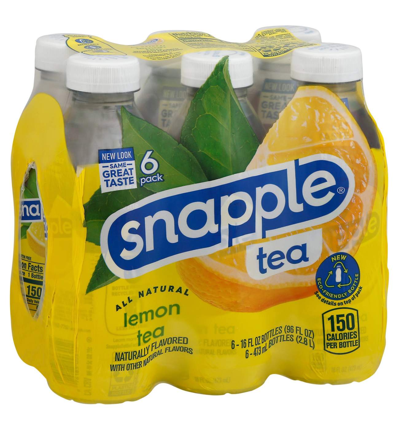 Snapple Lemon Tea 16 oz Bottles; image 1 of 4