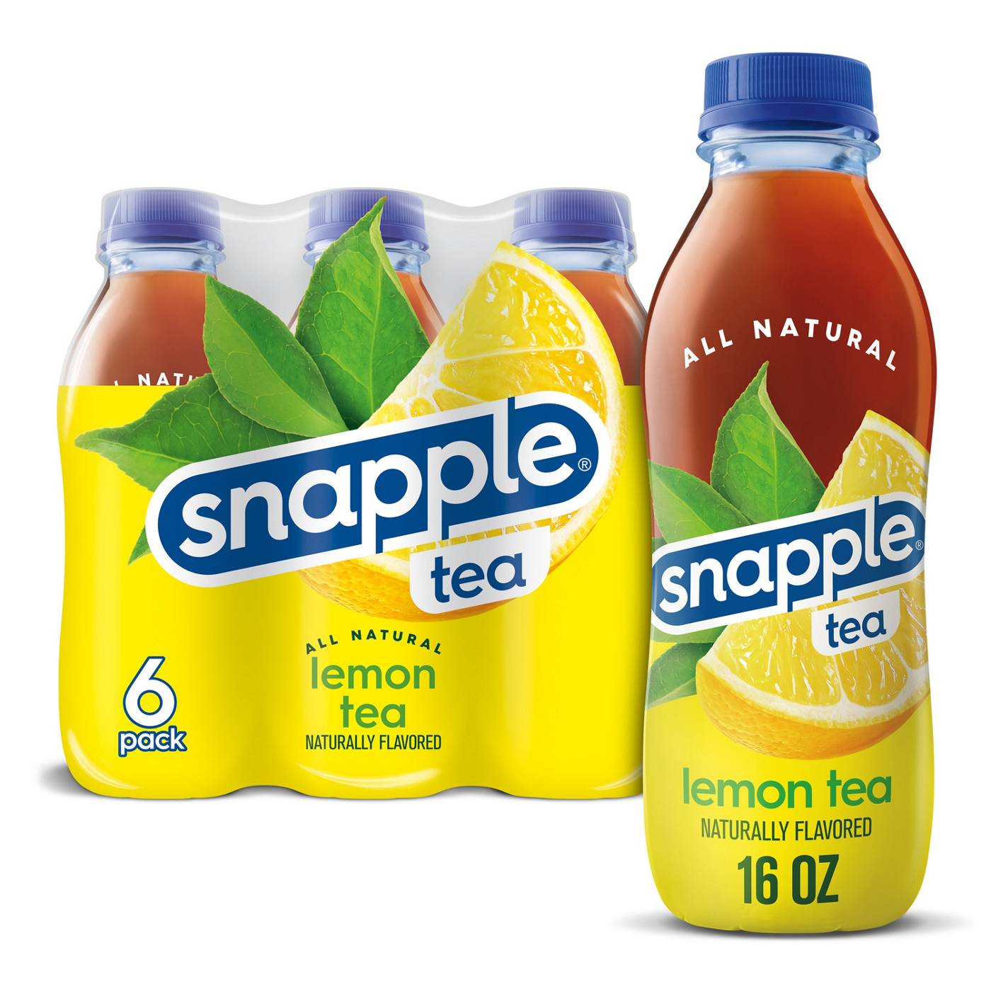 Snapple Lemon Tea 16 oz Bottles; image 4 of 4