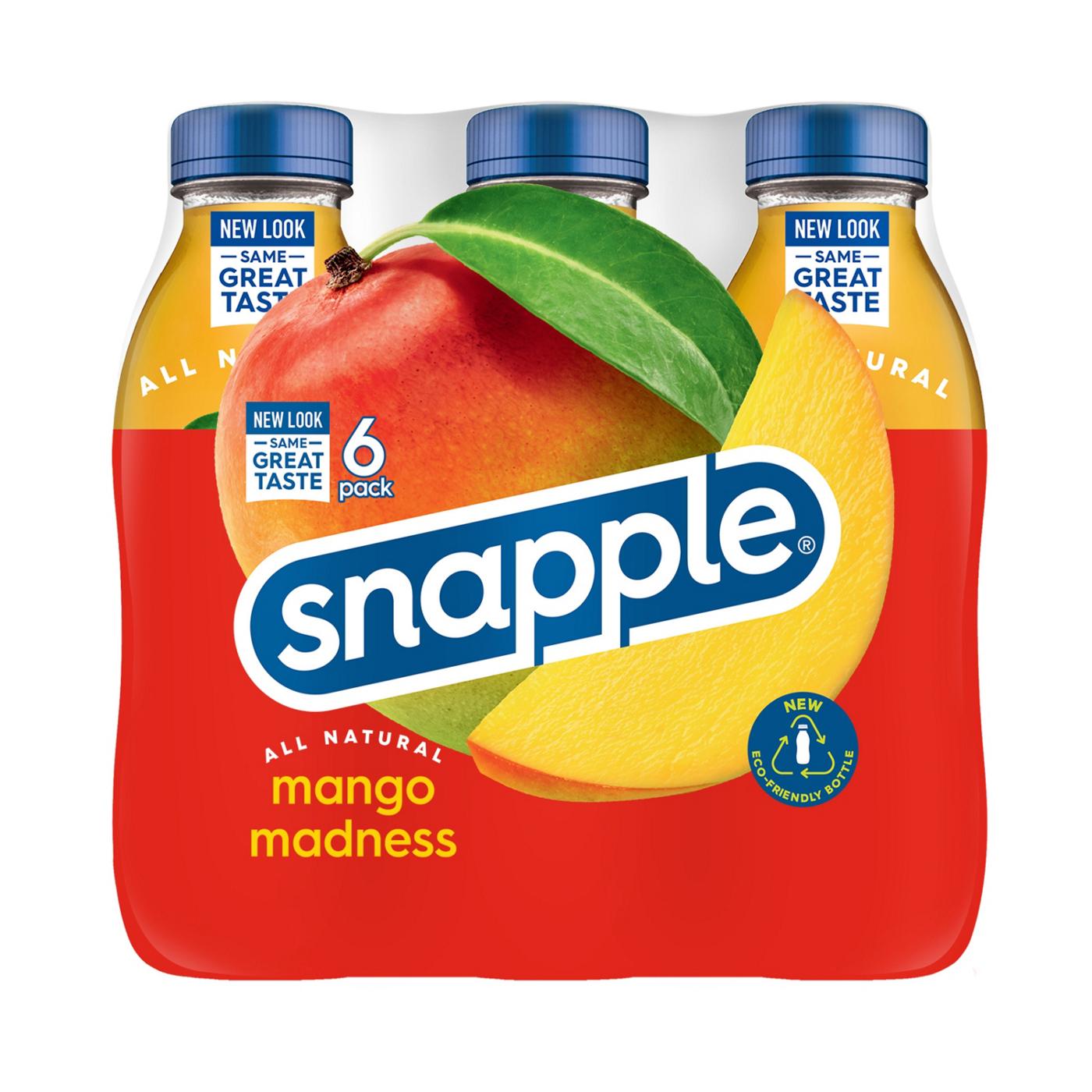 Snapple Mango Madness, 16 oz Bottles; image 1 of 4