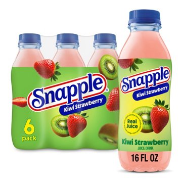 Snapple Kiwi Strawberry Juice Drink 6 pk Bottles