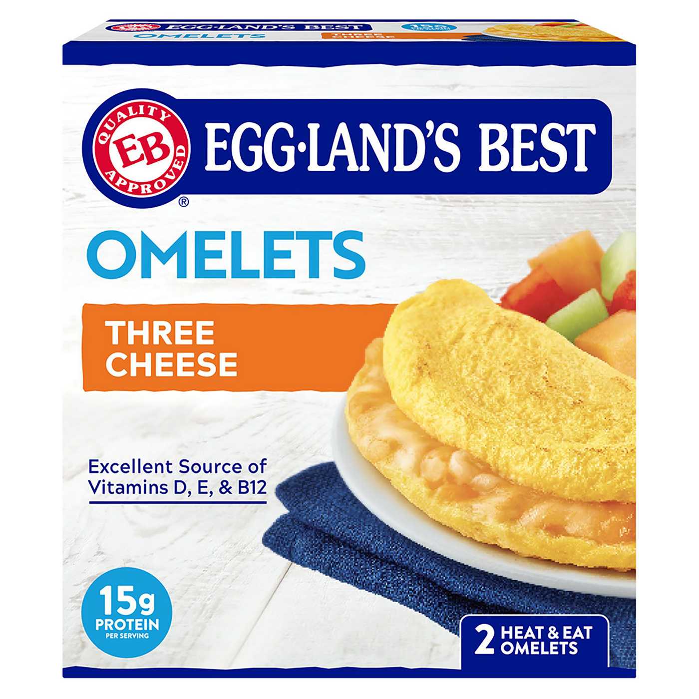Eggland's Best Three Cheese Omelets; image 1 of 9
