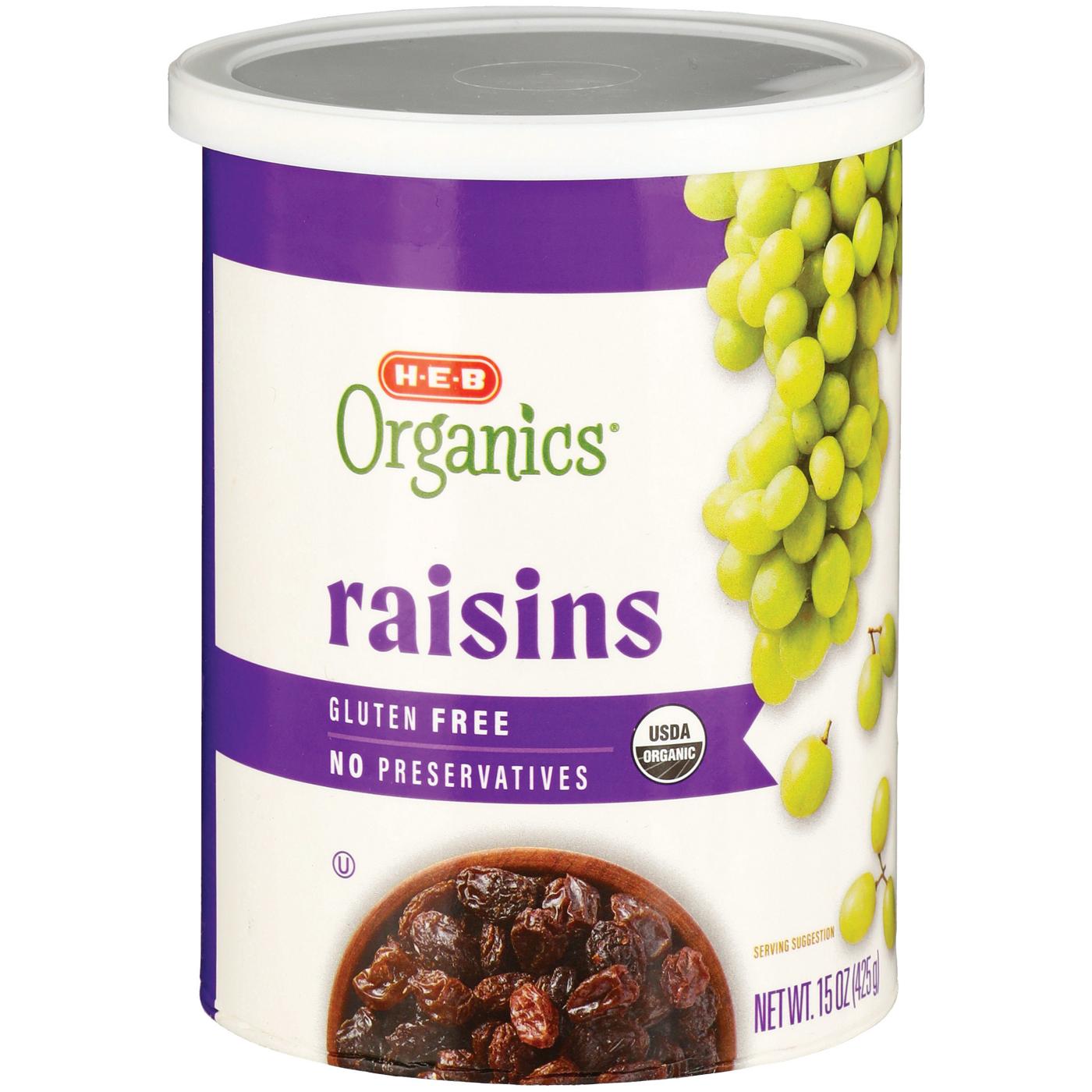 H-E-B Organics Raisins; image 1 of 2