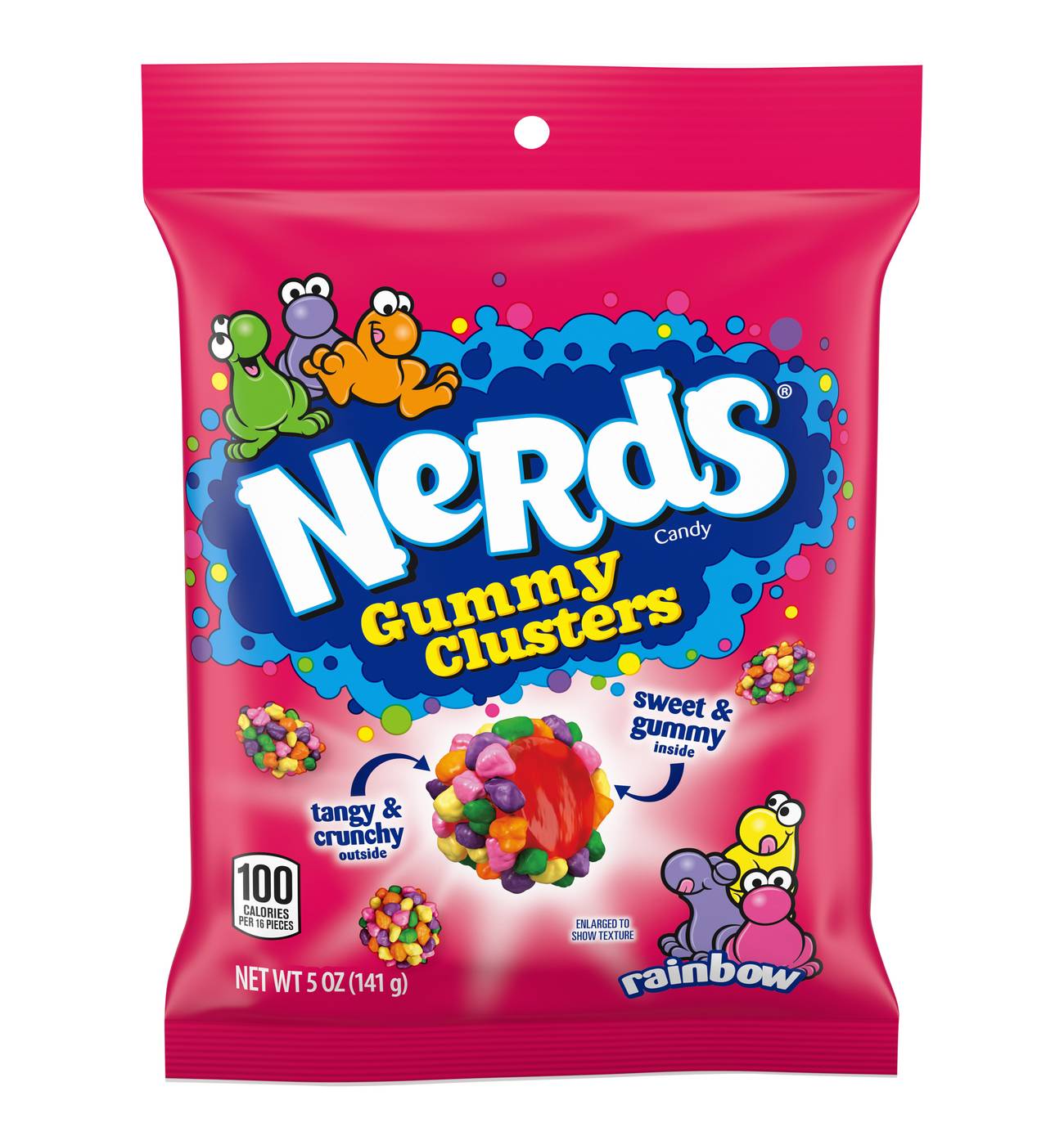 Nerds Rainbow Gummy Clusters Candy; image 1 of 3