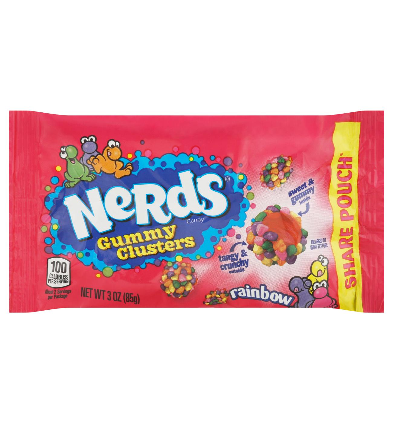 Nerds Rainbow Gummy Clusters Share Size Candy; image 1 of 2