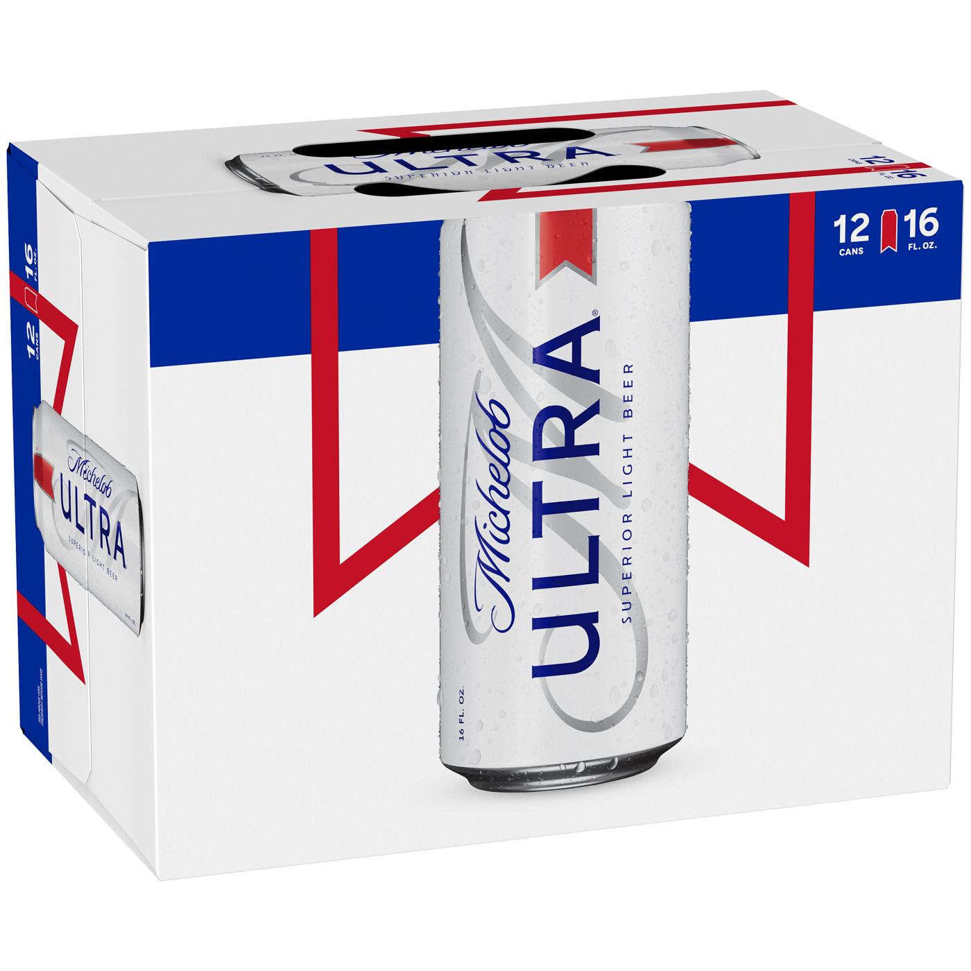 Michelob Ultra Beer 16 oz Cans; image 1 of 2