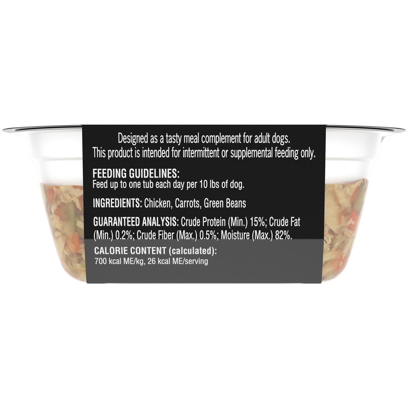 Cesar Simply Crafted Chicken Carrot & Green Bean Wet Dog Food; image 4 of 4