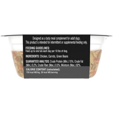 Cesar Simply Crafted Adult Wet Dog Food Meal Topper - Chicken Carrots & Green Beans