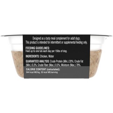Cesar Simply Crafted Adult Wet Dog Food Meal Topper - Chicken